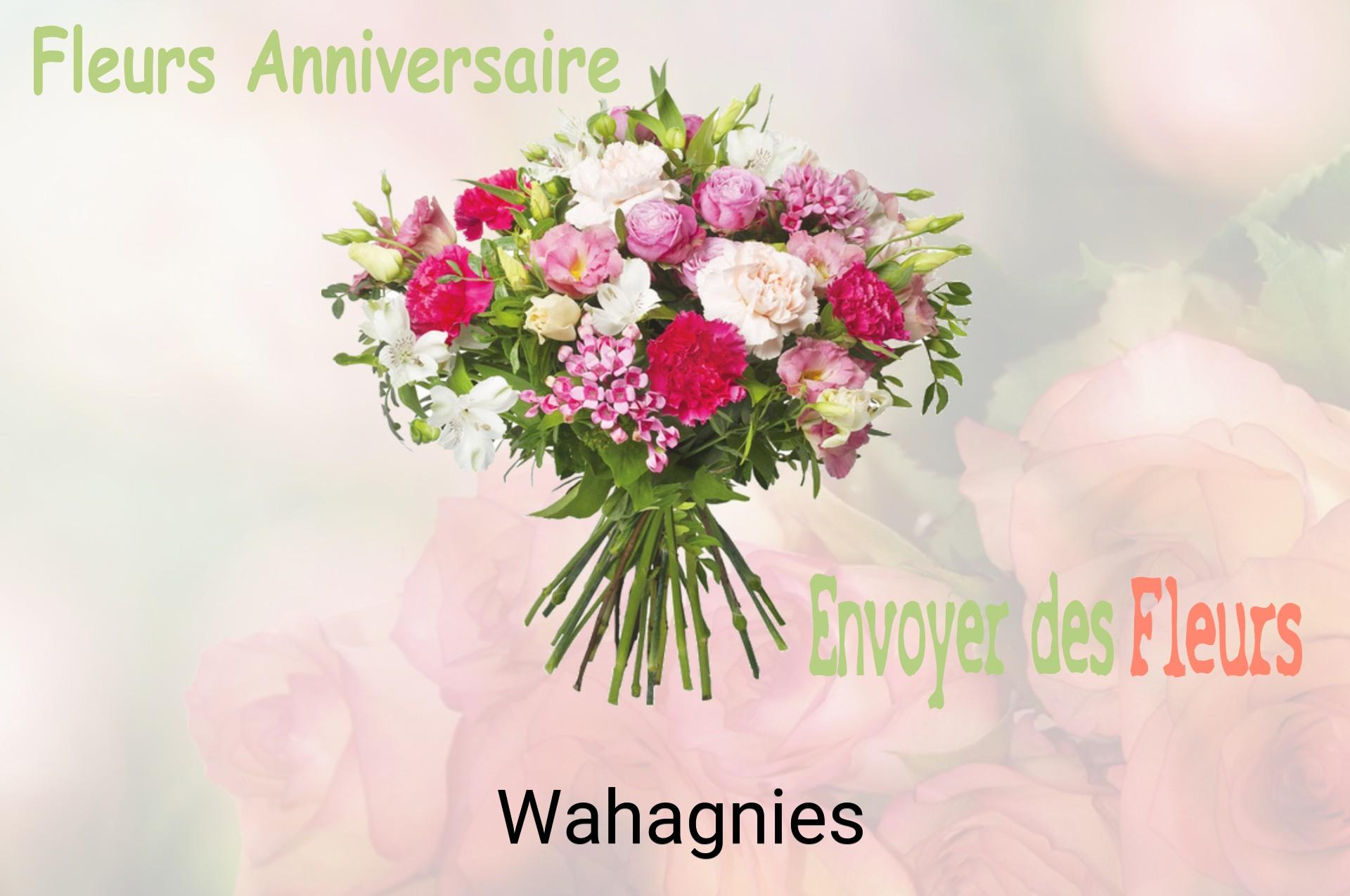 Bouquet de fleurs d’anniversaire livré à Wahagnies